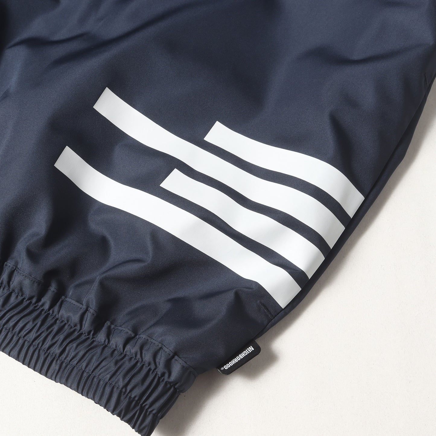 24SS ラインデザイン ポリエステルタフタ トラックジャケット(TRACK JACKET)
