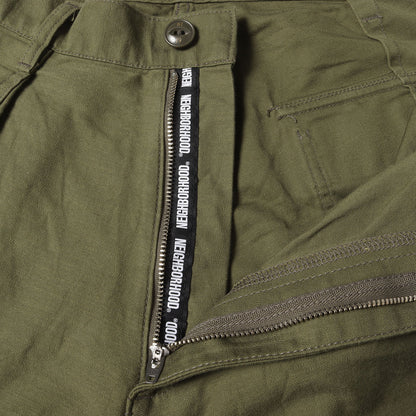 24SS バックサテン ワイド ベイカーパンツ(WIDE BAKER PANTS)