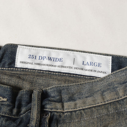 25SS サベージ ディープワイド デニムパンツ(SAVAGE DENIM DP WIDE PANTS)
