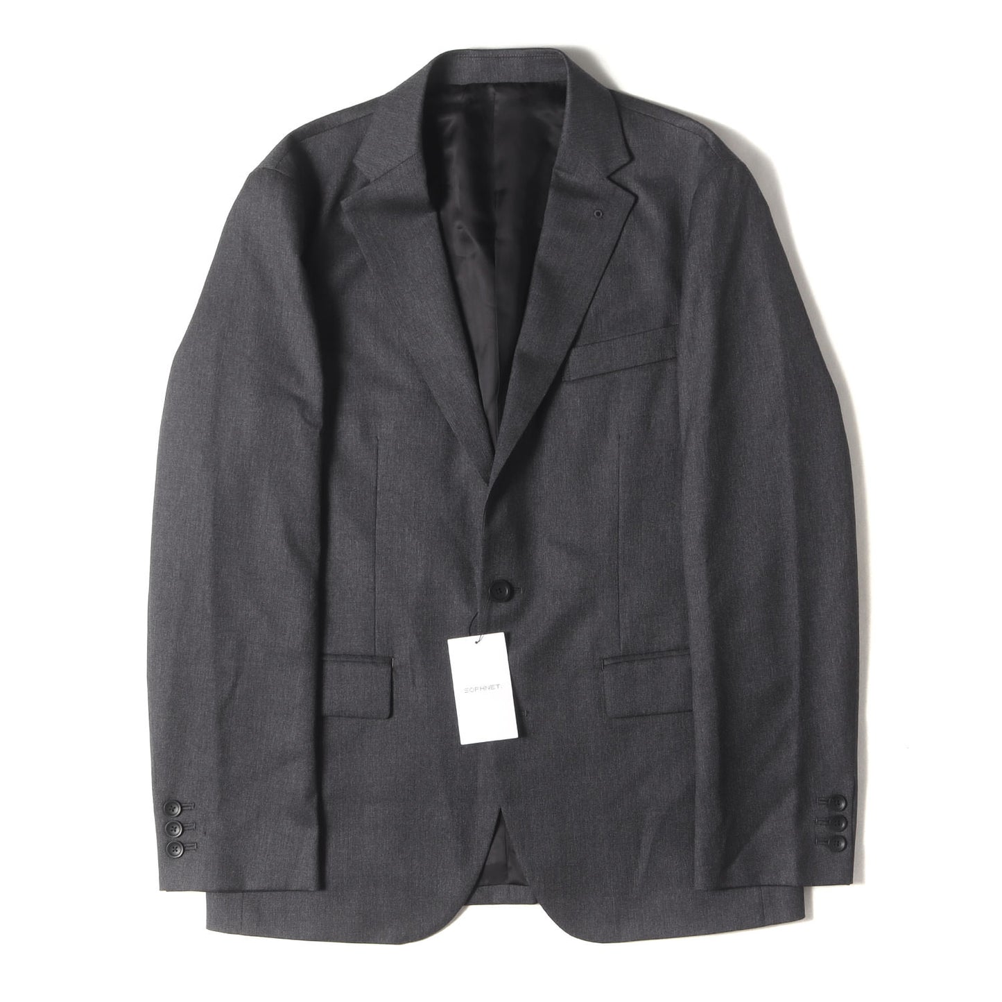 25AW フランネルウール 2つボタン テーラードジャケット(FLANNEL WOOL STANDARD 2BUTTON JACKET)