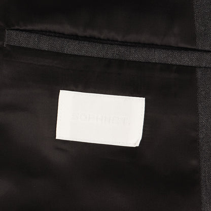 25AW フランネルウール 2つボタン テーラードジャケット(FLANNEL WOOL STANDARD 2BUTTON JACKET)