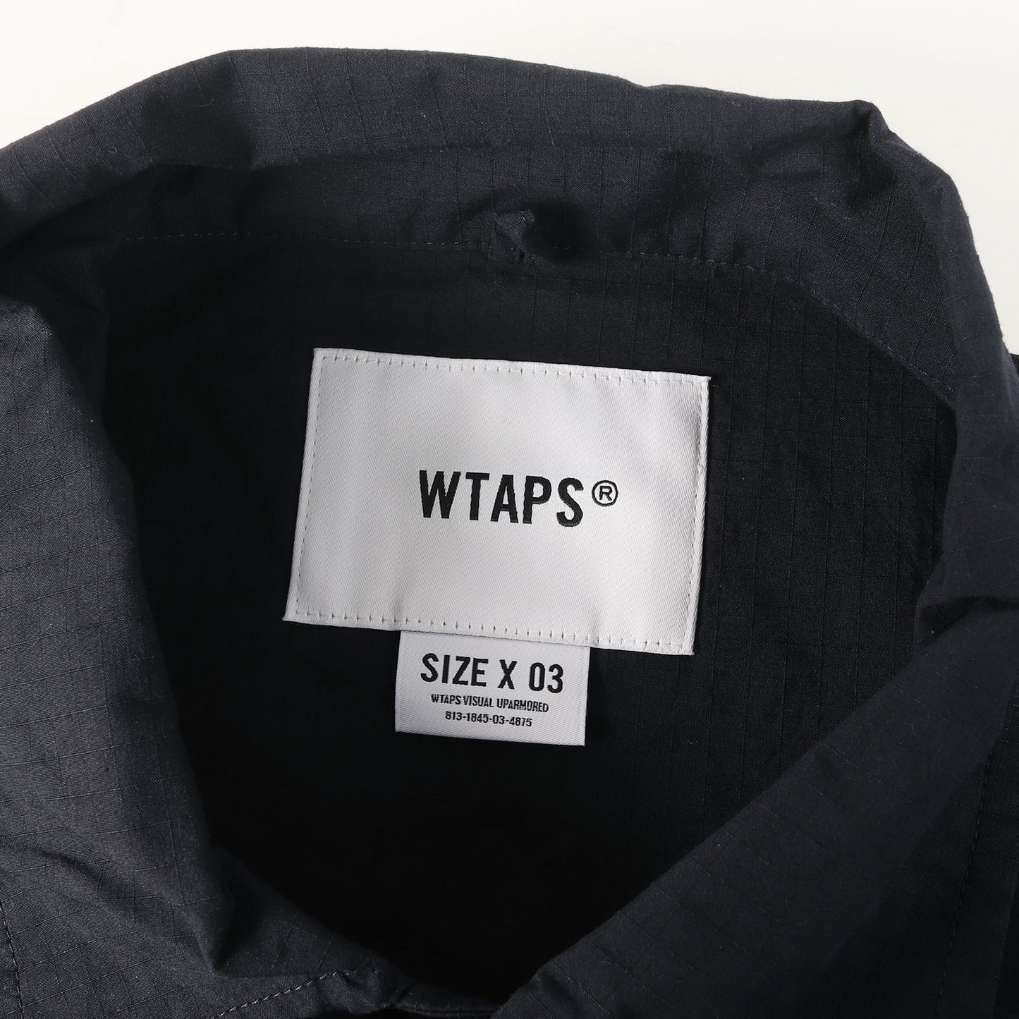 23SS リップストップ スナップボタン 半袖シャツ(TANG / SS / NYCO. RIPSTOP. CORDURA)