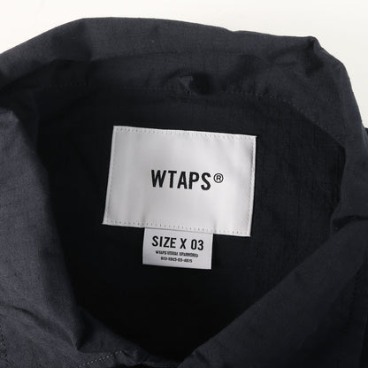 23SS リップストップ スナップボタン 半袖シャツ(TANG / SS / NYCO. RIPSTOP. CORDURA)