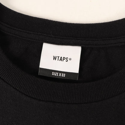 23SS ブランドロゴ クルーネック Tシャツ(COLLEGE / SS / COTTON)