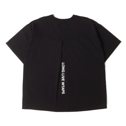 22SS 切替しデザイン ヘビー Tシャツ(PEEP / SS / COTTON)