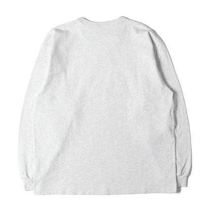 24AW ×Champion カレッジロゴ ロングスリーブ Tシャツ(ACADEMY / LS / COTTON)