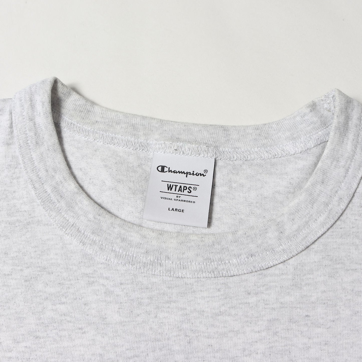 24AW ×Champion カレッジロゴ ロングスリーブ Tシャツ(ACADEMY / LS / COTTON)