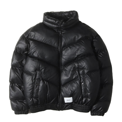 21AW フェイクレザー 中綿 ジップ ジャケット(TTL / JACKET SYNTHETIC)