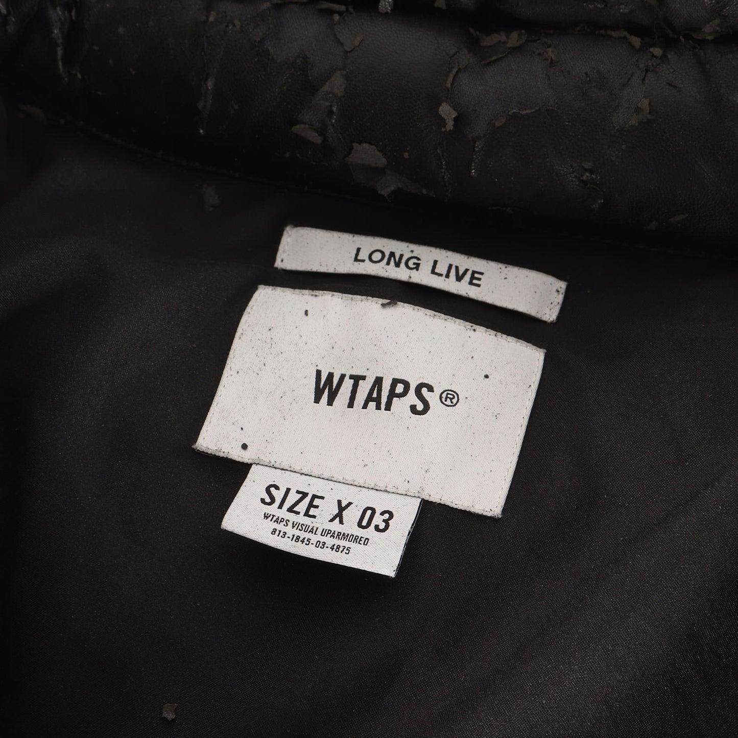 21AW フェイクレザー 中綿 ジップ ジャケット(TTL / JACKET SYNTHETIC)