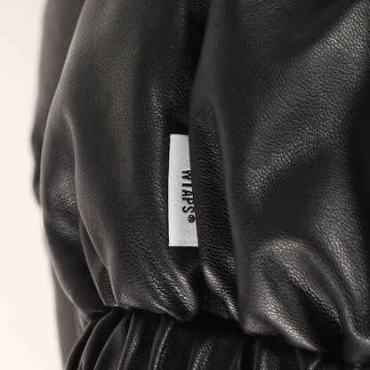 21AW フェイクレザー 中綿 ジップ ジャケット(TTL / JACKET SYNTHETIC)