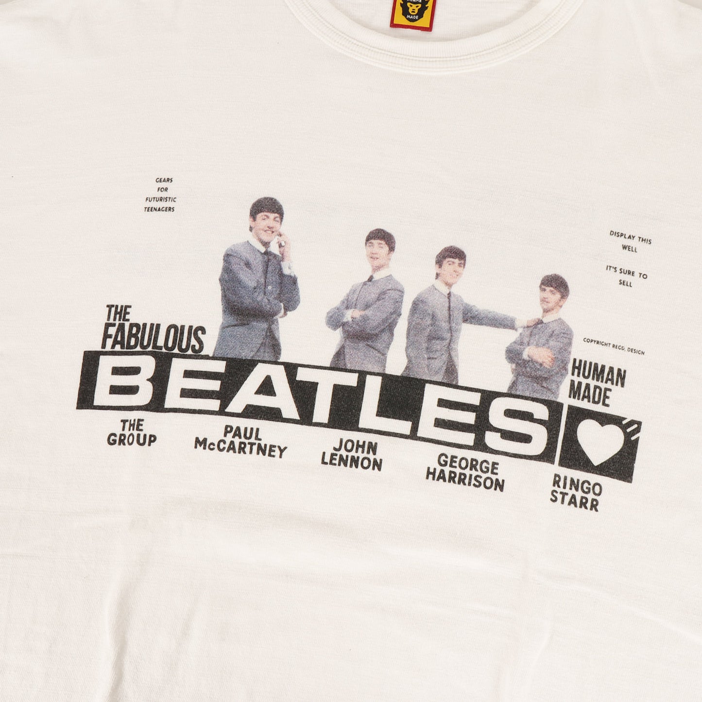 23SS ×THE BEATLES フォトプリント Tシャツ