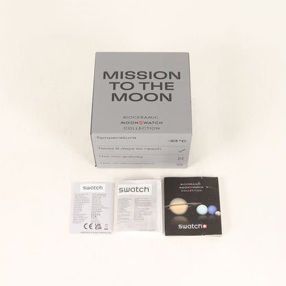 ×Swatch MISSION TO THE MOON / 月モデル 腕時計 / ウォッチ(S033M100)
