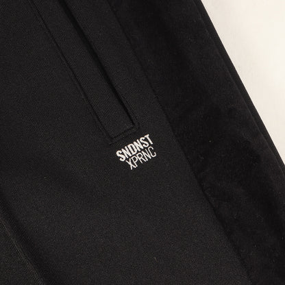 ベロアライン スリム ジャージ トラックパンツ(W.O.T.E will TRACK PANTS)