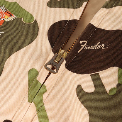 ×Fender ギターカモ ベトジャン /ジャケット(ZIP JACKET)