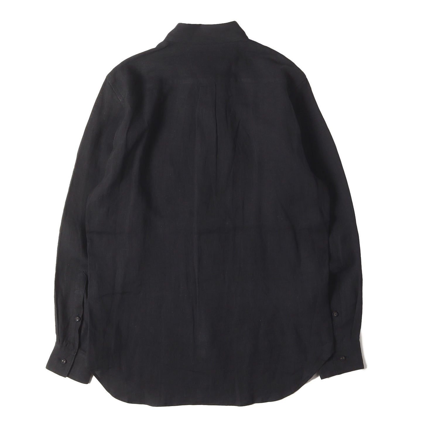 21SS フリル デザイン リネンシャツ(FRILL SHIRT)