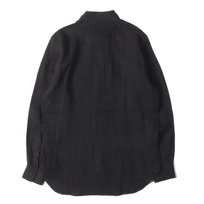 21SS フリル デザイン リネンシャツ(FRILL SHIRT)