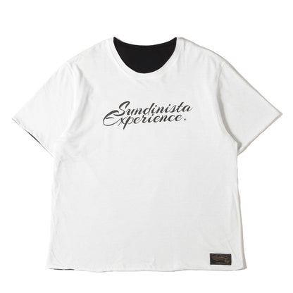 ×SUNDINISTA EXPERIENCE RUDEロゴ リバーシブル Tシャツ