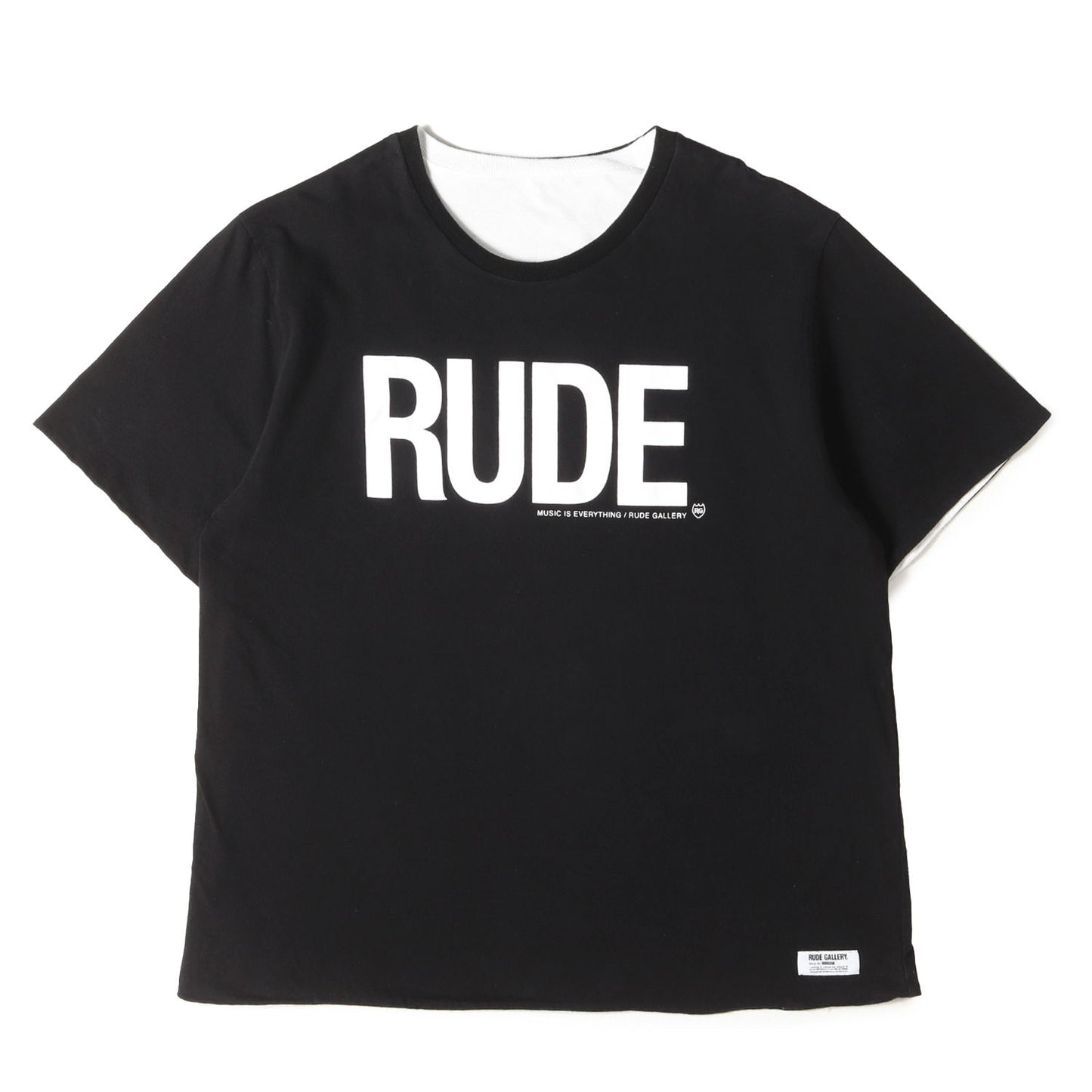×SUNDINISTA EXPERIENCE RUDEロゴ リバーシブル Tシャツ