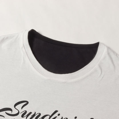 ×SUNDINISTA EXPERIENCE RUDEロゴ リバーシブル Tシャツ