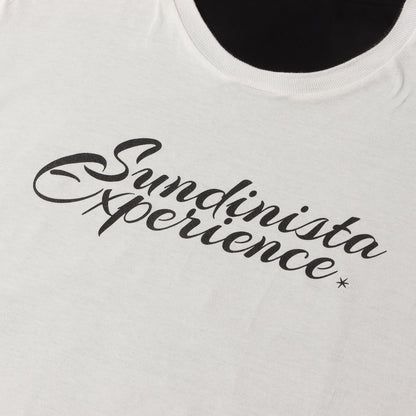 ×SUNDINISTA EXPERIENCE RUDEロゴ リバーシブル Tシャツ