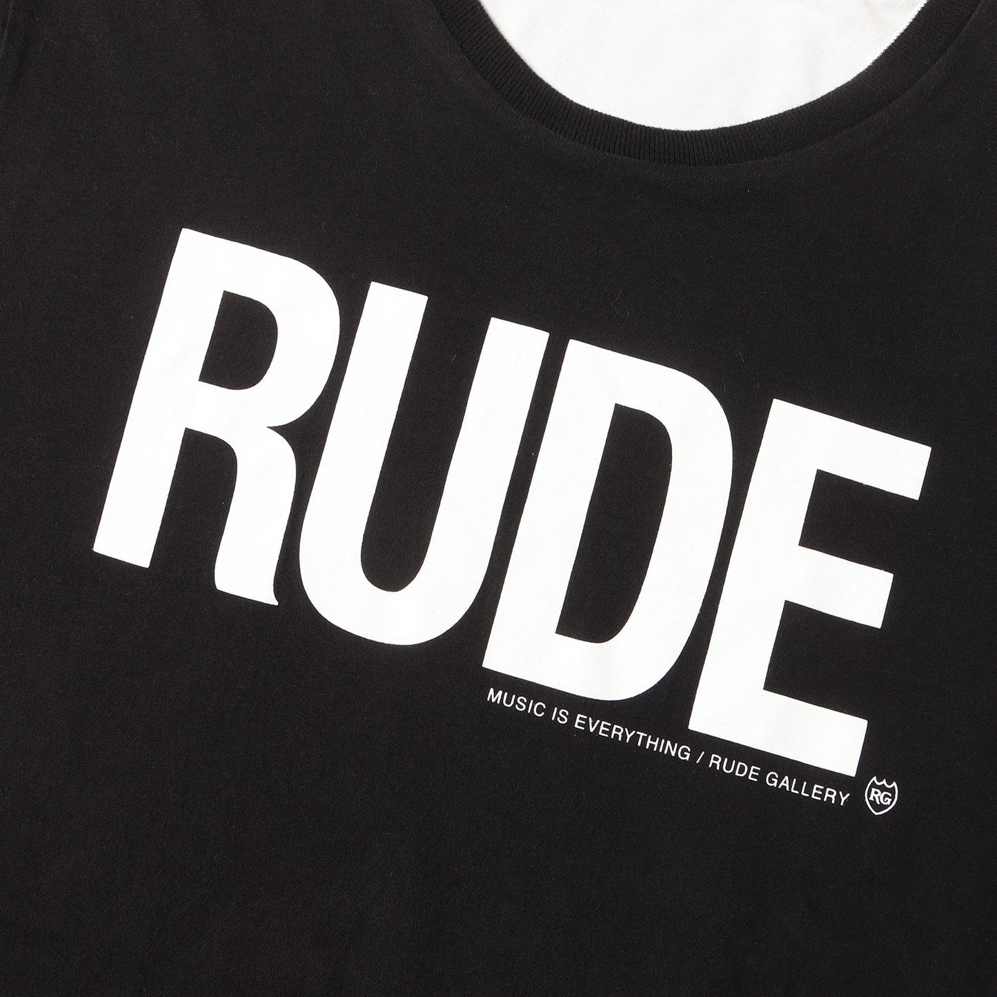 ×SUNDINISTA EXPERIENCE RUDEロゴ リバーシブル Tシャツ