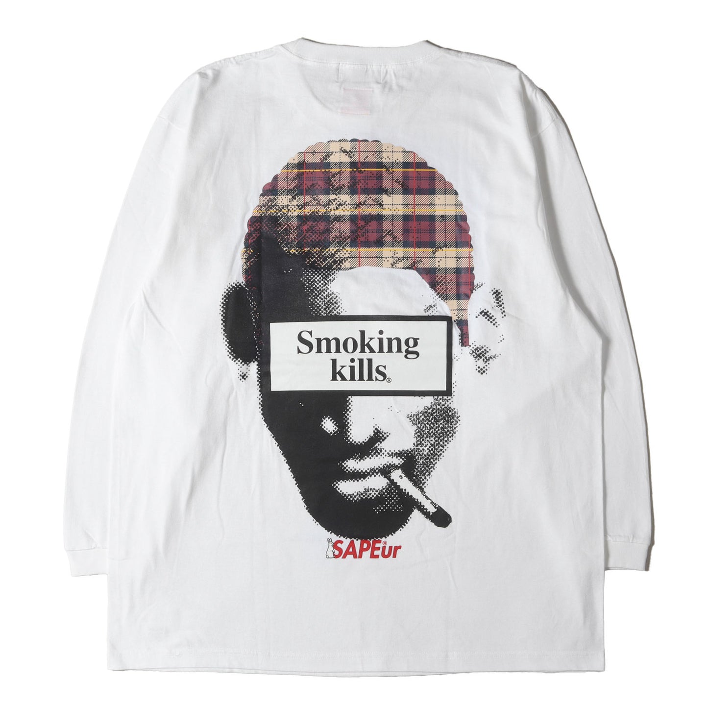 22AW ×FR2 チェック ロッドマン ロングスリーブ Tシャツ