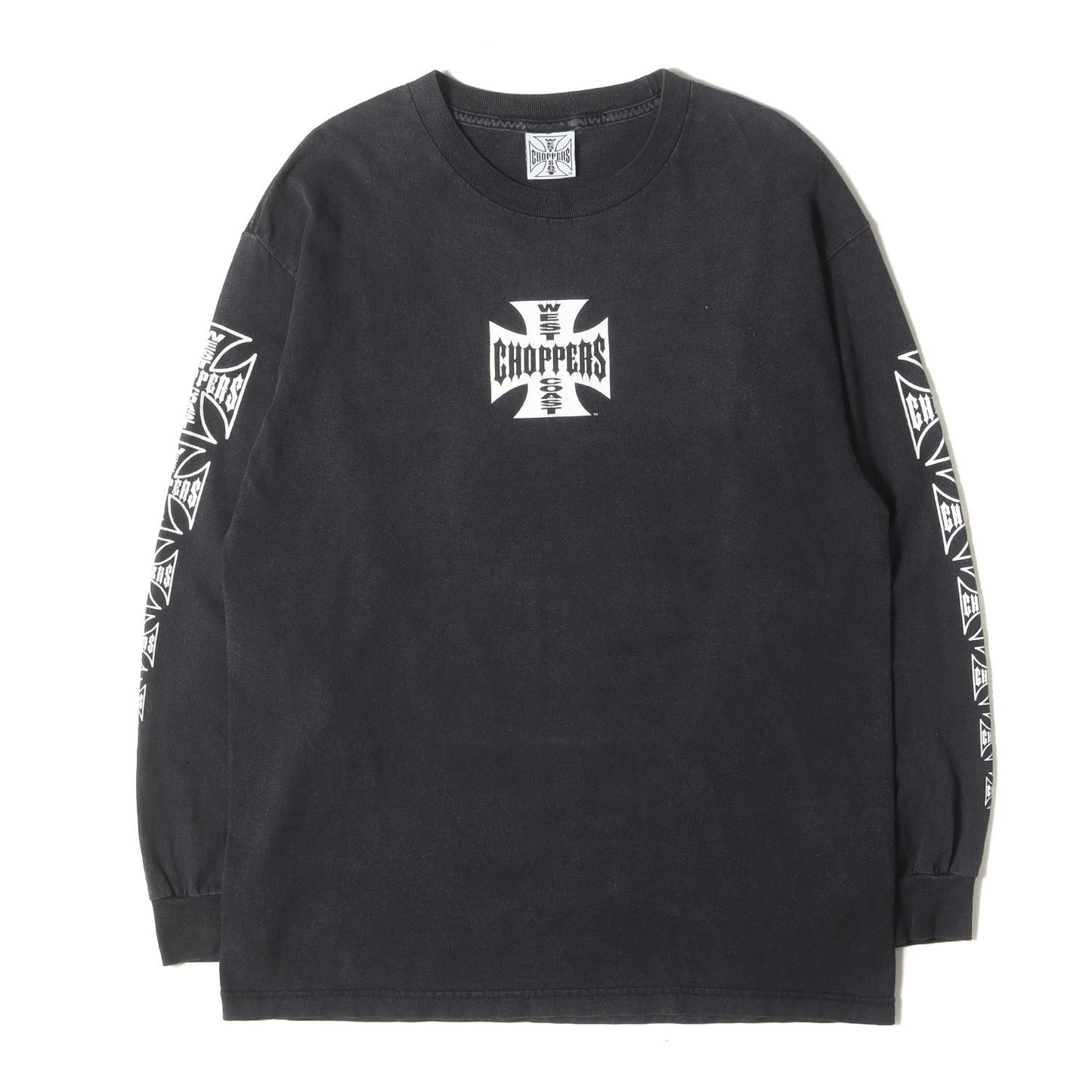 [希少 4面プリント] 00s アイアンクロス プリント ロングスリーブ Tシャツ