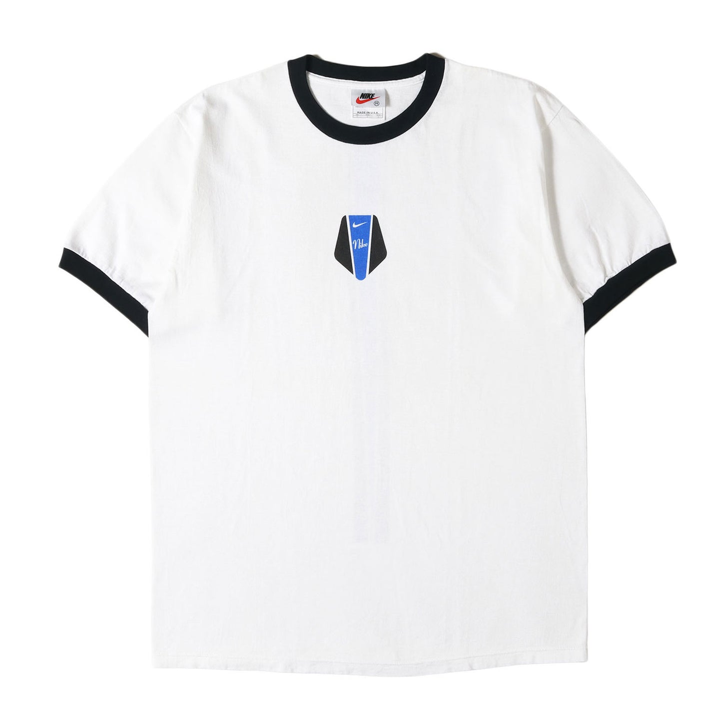 [白タグ] 90s リンガー プリント Tシャツ USA製