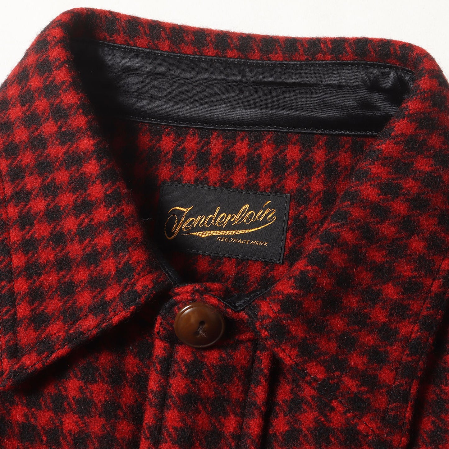 千鳥格子 メルトンウール ランバージャックジャケット(T-LUMBER JKT)