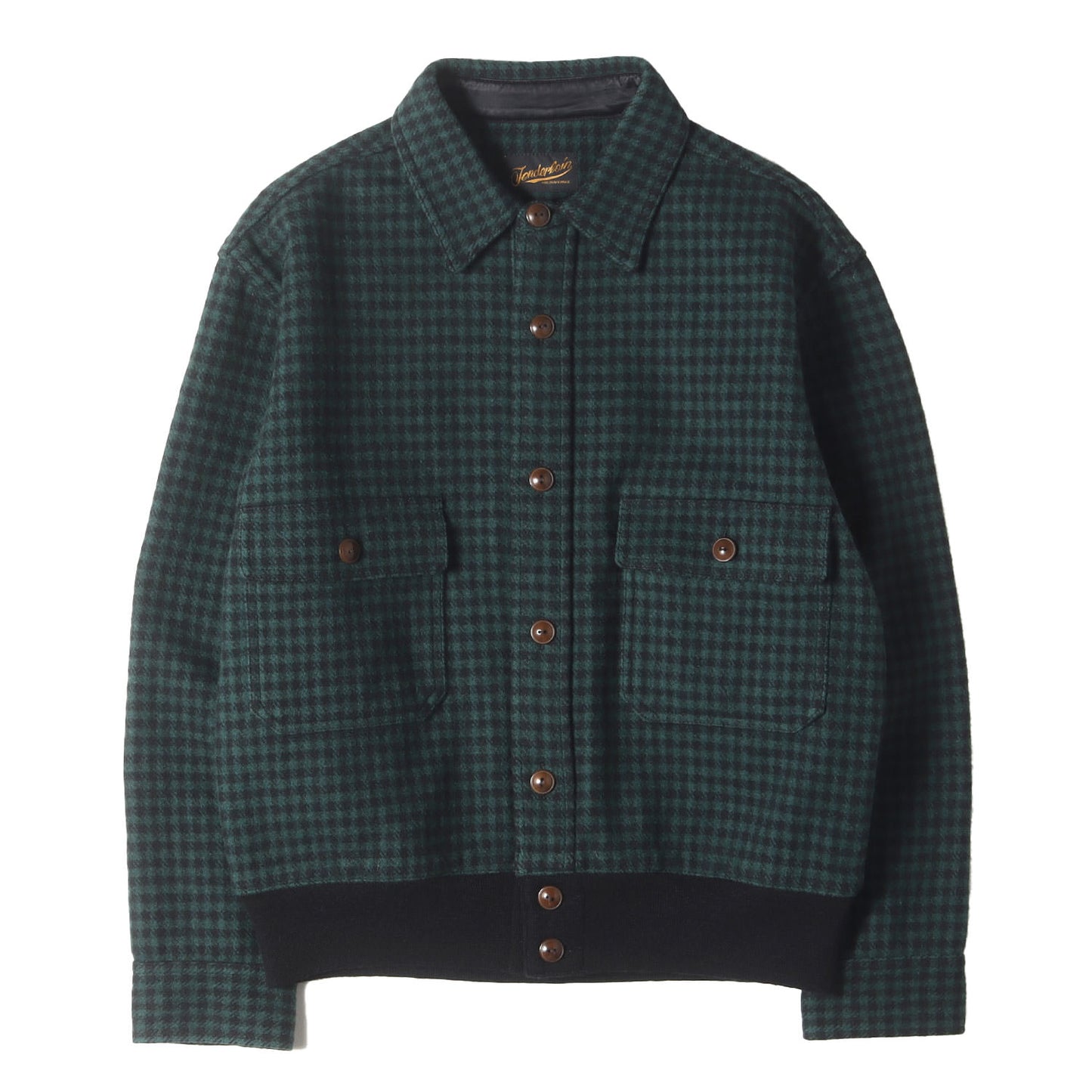 千鳥格子 メルトンウール ランバージャックジャケット(T-LUMBER JKT)