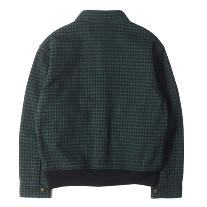 千鳥格子 メルトンウール ランバージャックジャケット(T-LUMBER JKT)