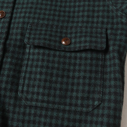 千鳥格子 メルトンウール ランバージャックジャケット(T-LUMBER JKT)