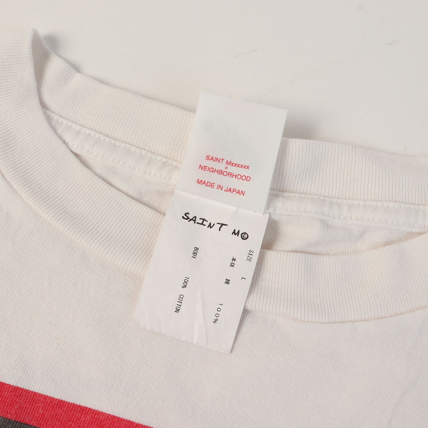 23SS ×NEIGHBORHOOD ヴィンテージ加工 Tシャツ(STHD_SS TEE)