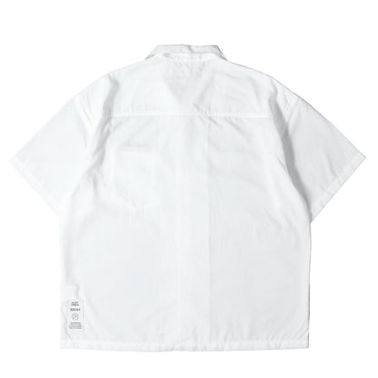 22SS ロゴ刺繍 オープンカラー 半袖シャツ(PIPING / E-SHIRT SS)