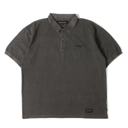 25SS ピグメントダイ加工 鹿の子 ポロシャツ(PIGMENT DYED POLO SS)