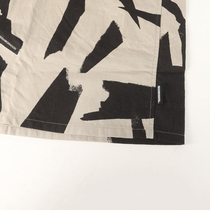 25SS アブストラクト 総柄 コットン 半袖シャツ(ABSTRACT PATTERN PLAIN SHIRT)