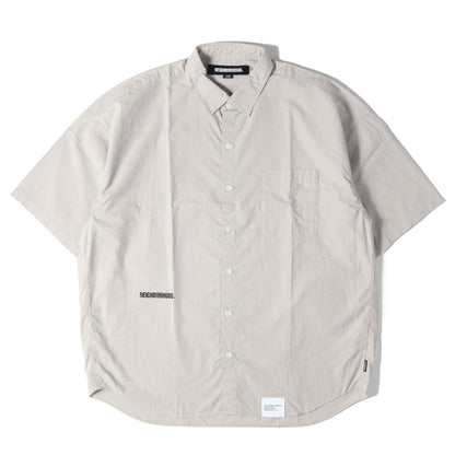 25SS タイプライター オーバーサイズ 半袖シャツ(OVER SHIRT SS)