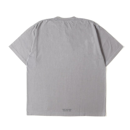 25SS ブランドロゴ刺繍 クルーネック Tシャツ(NH . TEE SS-9)