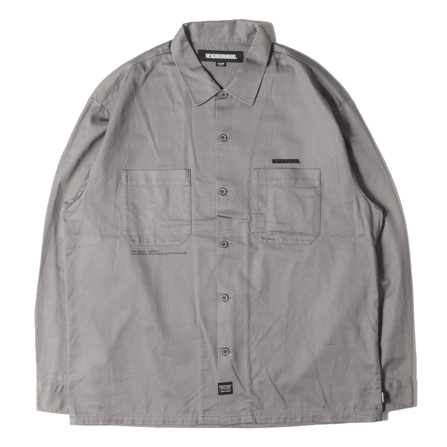 25AW コットンカツラギ ワークシャツ(CLASSIC WORK SHIRT LS)