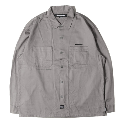 25AW コットンカツラギ ワークシャツ(CLASSIC WORK SHIRT LS)