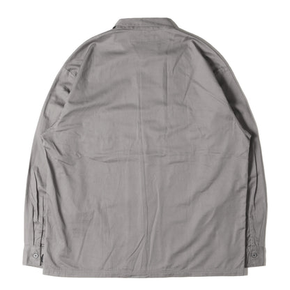 25AW コットンカツラギ ワークシャツ(CLASSIC WORK SHIRT LS)