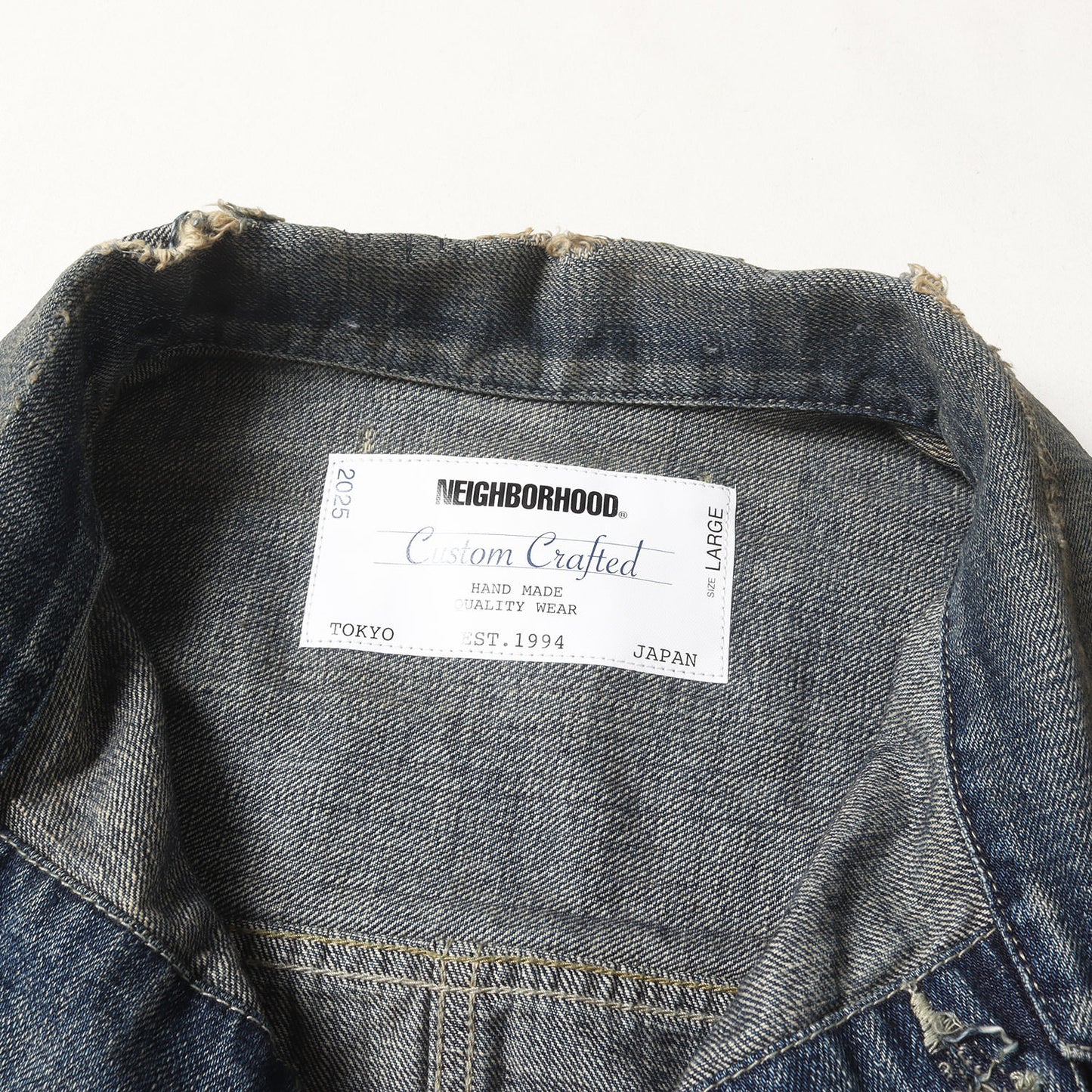 25AW ヴィンテージリペア加工 1stタイプ サベージ デニムジャケット(SAVAGE BT DENIM TYPE-1 JACKET)