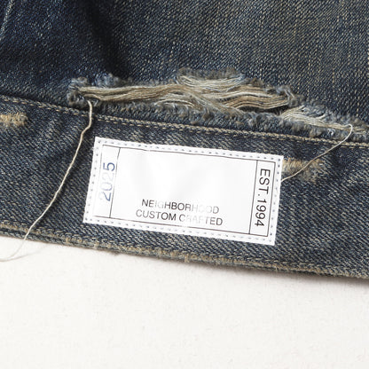 25AW ヴィンテージリペア加工 1stタイプ サベージ デニムジャケット(SAVAGE BT DENIM TYPE-1 JACKET)
