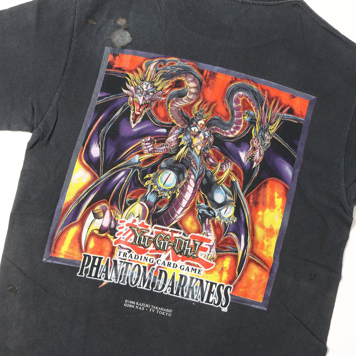 00s 遊戯王 PHANTOM DARKNESS パッケージイラスト Tシャツ