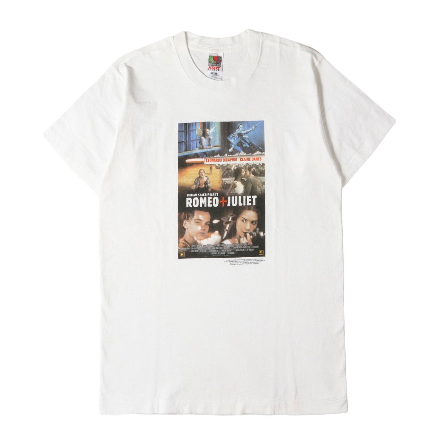 [映画 レオナルド・ディカプリオ] 90s Romeo+Juliet ロミオ＆ジュリエット Tシャツ / USA製 FRUIT OF THE LOOM