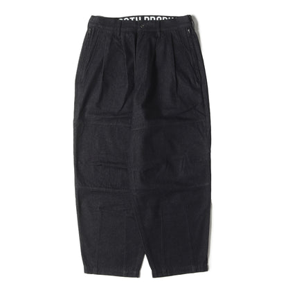 24AW 2タック ワイド バルーン デニムパンツ(DENIM BALLOON PANTS)