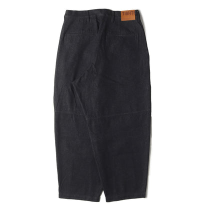 24AW 2タック ワイド バルーン デニムパンツ(DENIM BALLOON PANTS)
