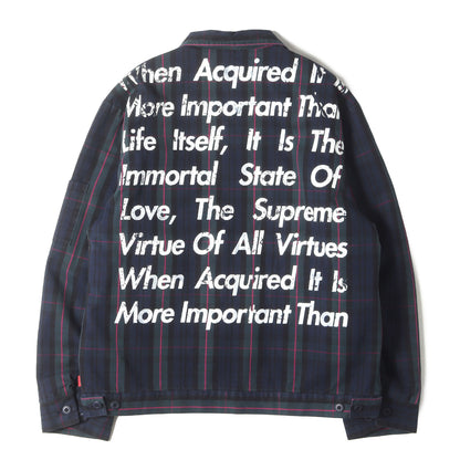 21AW ×JUNYA WATANABE COMME des GARCONS MAN チェック ワークジャケット(Printed Work Jacket)