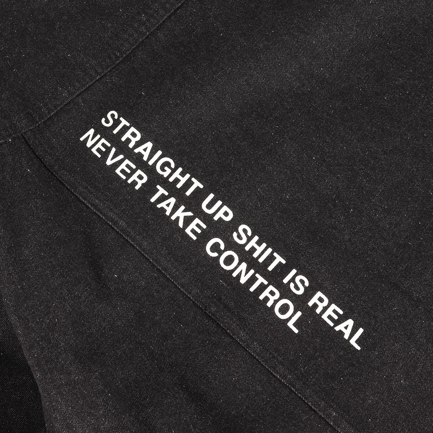24AW ロゴプリント 3rdタイプ オーバーサイズ デニムジャケット(LABEL LOGO DENIM JACKET)
