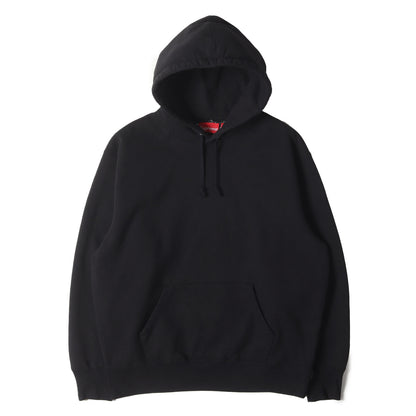 22AW ビッグサテンアップリケ スウェットパーカー(Satin Applique Hooded Sweatshirt)